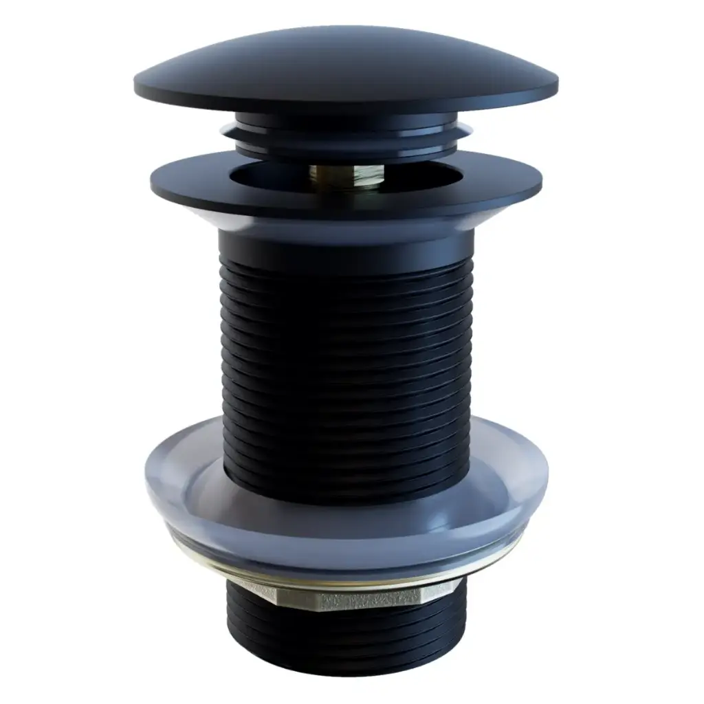 DESAGUE PARA LAVAMANO ACERO INOX SIN REBOSADERO NOIR / NEGRO MATE REF. NVGRI9867 MARCA NOVA