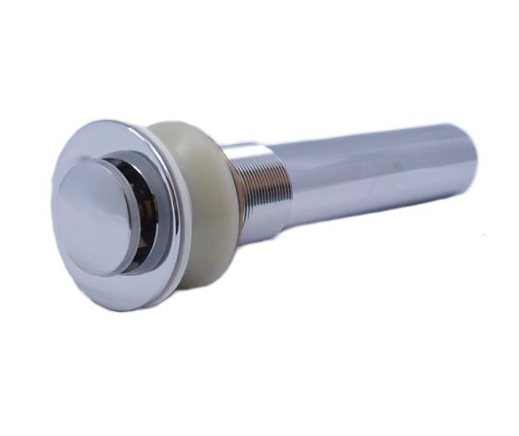DESAGUE PARA LAVAMANO METALICO ACABADO CROMO ( CON REBOSE ) REF. KD-391 MARCA OMEGA