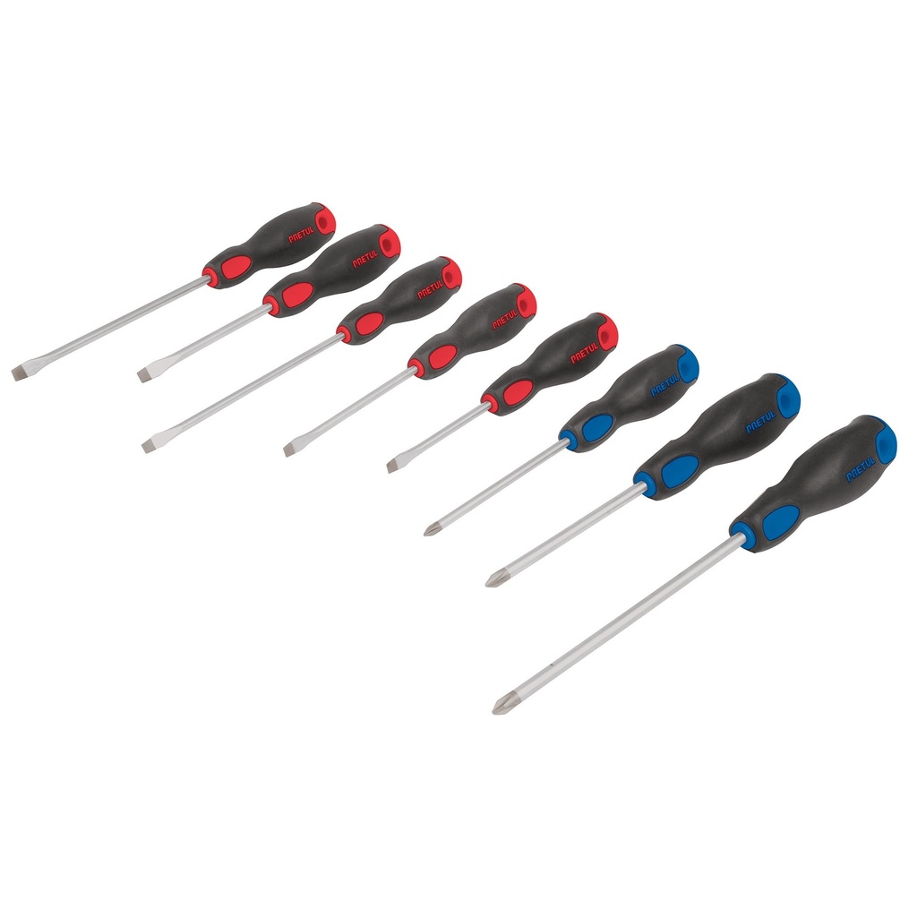 DESTORNILLADOR JGO. 8 PZAS. MOD. JD-8BP REF. 20219 MARCA PRETUL