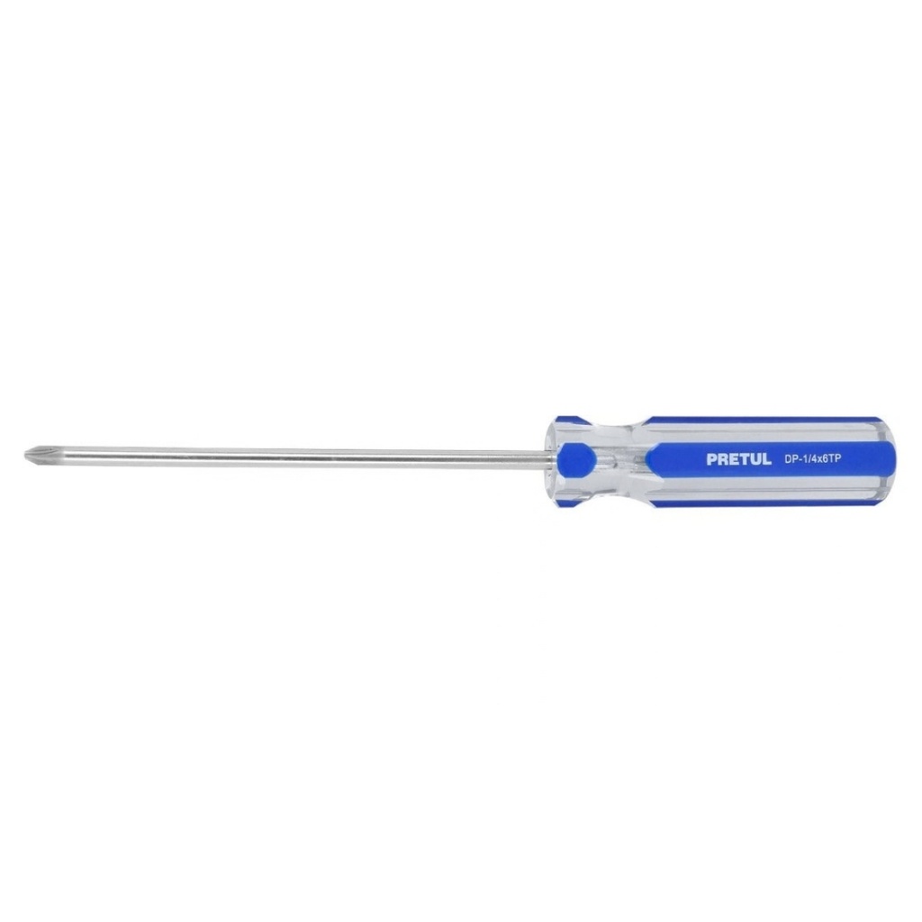 DESTORNILLADOR ESTRIA PRETUL MOD. DP-1/4 X 6 TP REF. 21477 MARCA PRETUL