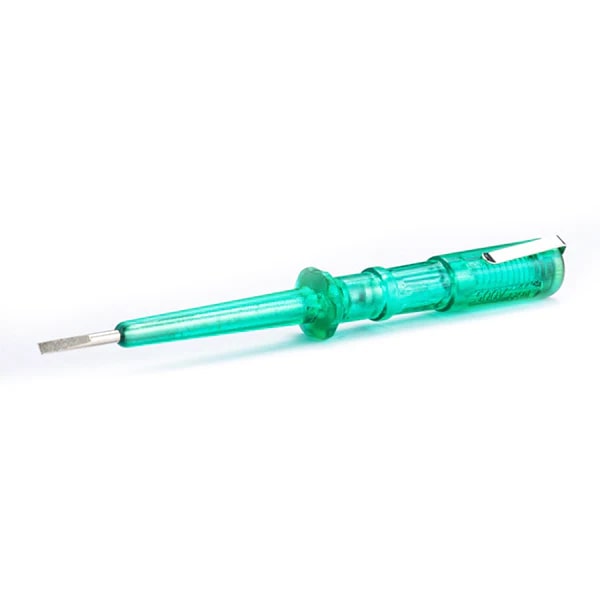 DESTORNILLADOR PROBADOR DE VOLTAJE 12/36/55/110/220v CON SOPORTE DE PLUMA REF. 62601 MARCA SATA