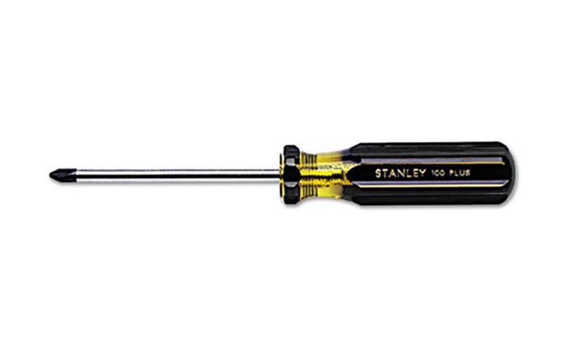 DESTORNILLADOR PROF. "PLUS" PHILLIPS NRO. 4 - 3/8" X 8" REF. 64-104 / 69-150 MARCA STANLEY