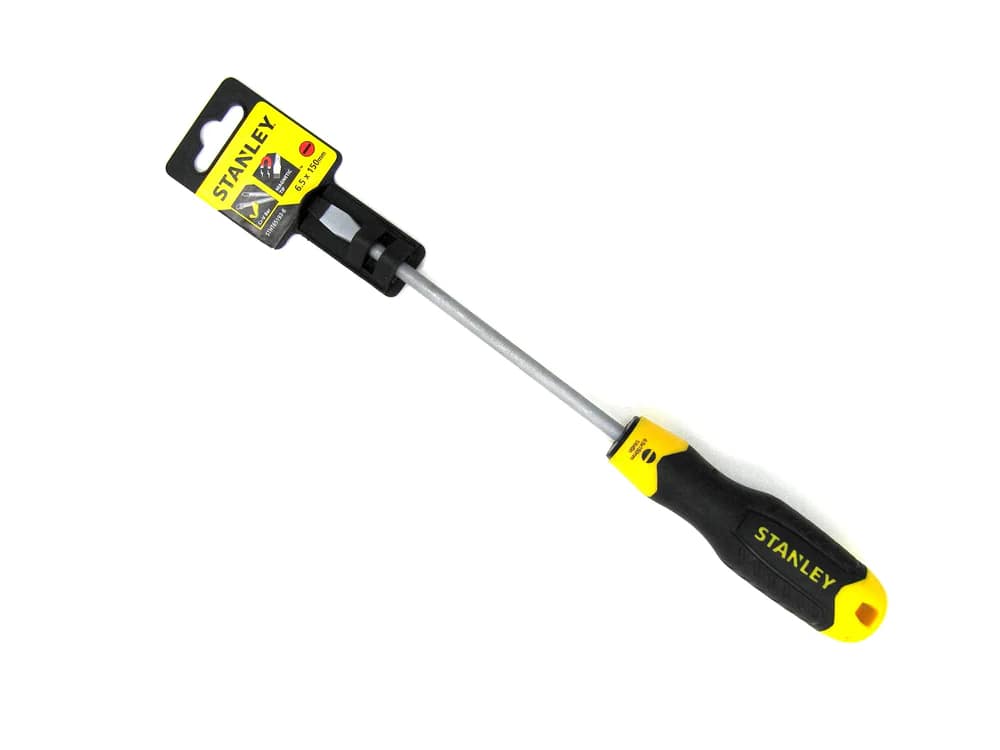 DESTORNILLADOR CUSH / GRIP PL V/REDONDO 1/4 X 6 M/ GOMA REF. 65193 MARCA STANLEY
