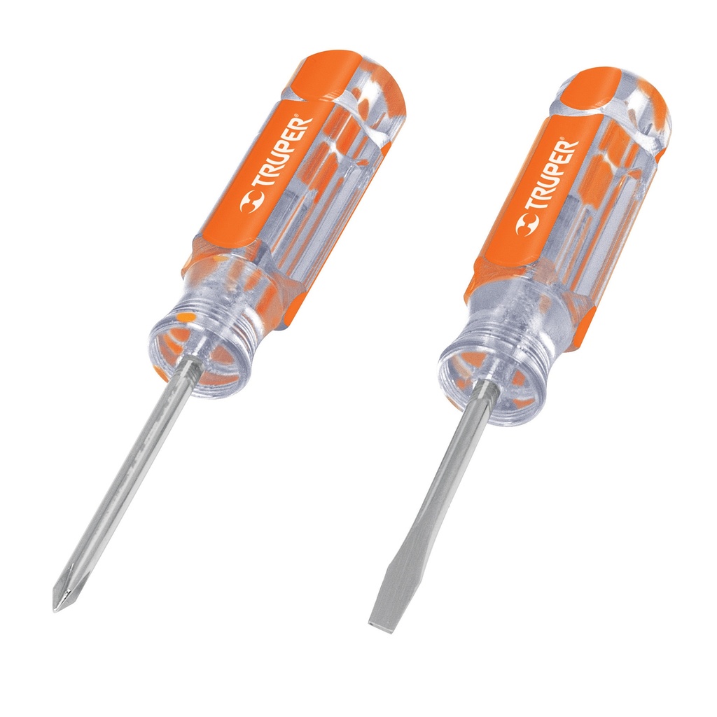 MINI JUEGO DE DESTORNILLADORES 2 PZAS MOD.DES-MINI-2 REF.14199 MARCA TRUPER