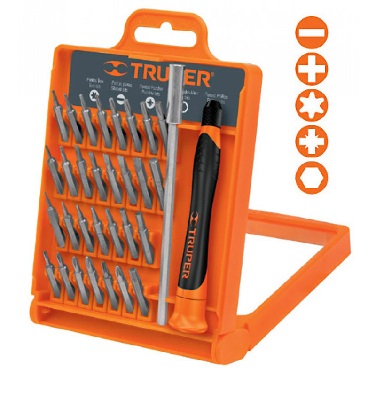 DESTORNILLADOR PARA RELOJ 30 PUNTAS MOD. JOY-30 REF.14209 MARCA TRUPER