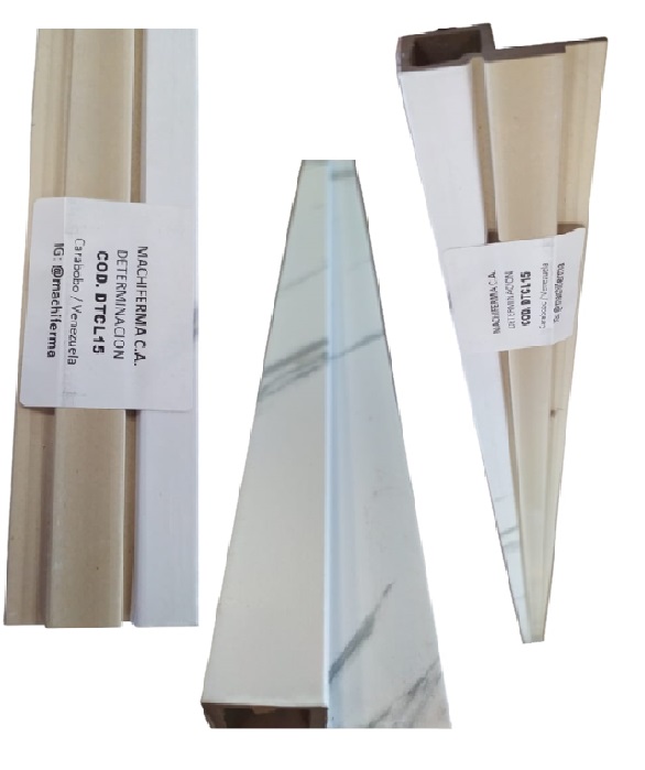 DETERMINACION / PERFIL PARA WALL PANEL INTERIOR 16,5 CM X 2,90 MTS COLOR JAZZ WHITE MACHIFERMA