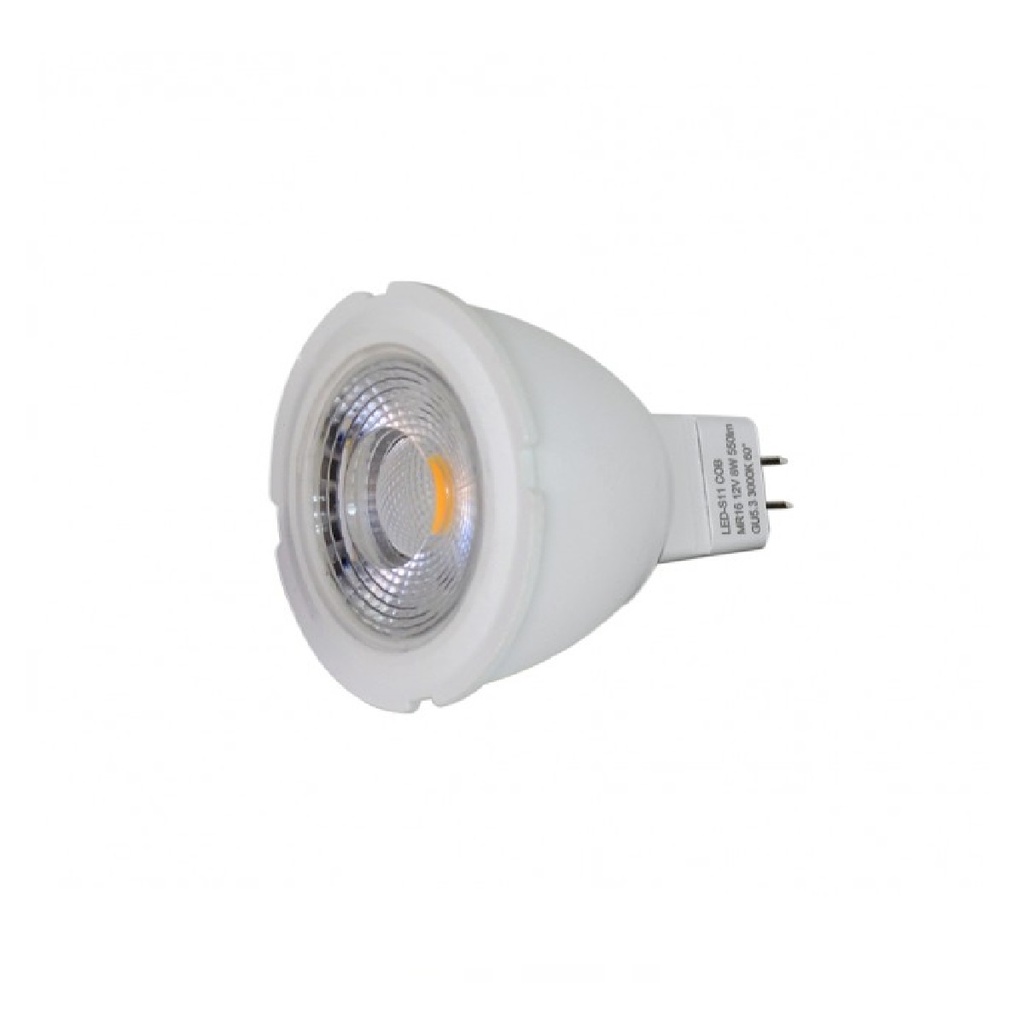 BOMBILLO DICROICO MR16 LED 5 W AC 100 - 240 V 3.000 K REF. 12029 MARCA LUXLIGHT