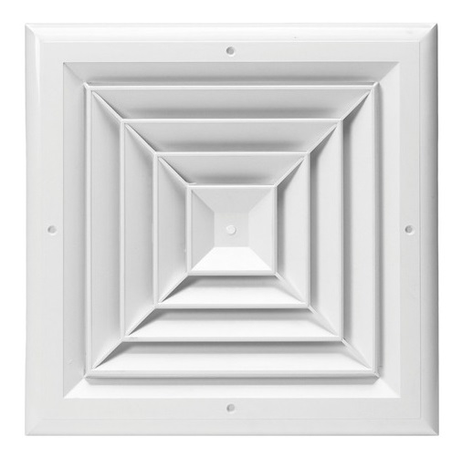 DIFUSOR SIN CONTROL 12 X 12 PLASTICO BLANCO MARCA STAR