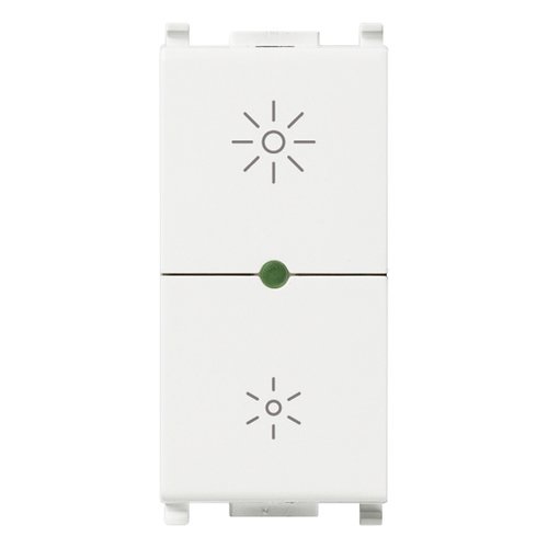 DIMMER ELECTRONICO TOUCH 40-400W / 3-200W REF. 14135.1.120 SERIE PLANA MARCA VIMAR