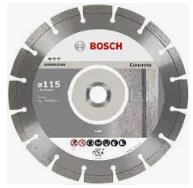 DISCO HORMIGON 4.1/2 X 7/8 X 1.6 MM SEGMENTADO 2608602196 / 875089 / 441247 MARCA BOSCH