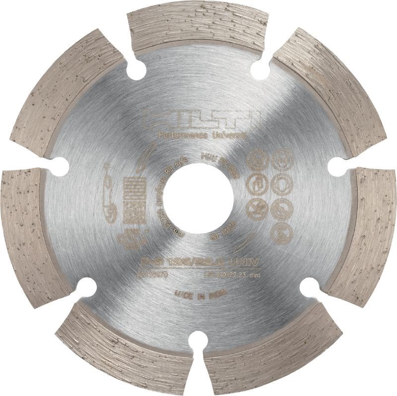 DISCO DE CORTE DIAMANTADO SEGMENTADO 9" P-S 230/22.2 REF. 2118705 / 2233575 MARCA HILTI