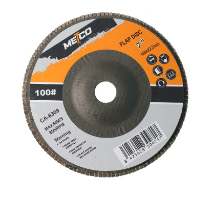 DISCO FLAP 7" GRANO 60 8.500 RPM REF. 309762 MARCA METCO