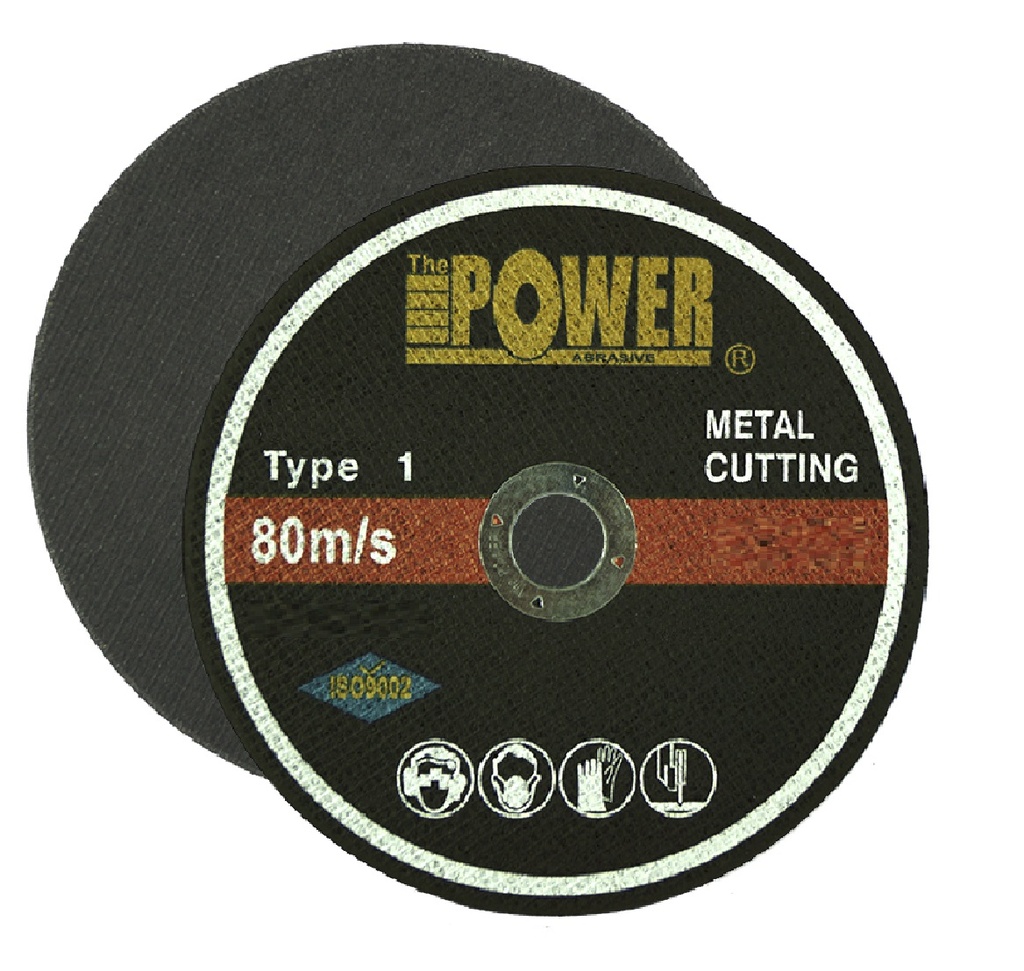 DISCO DE CORTE METAL DC 12" X 1/8" X 1" 300 X 3 X 25.4 MM A30RBF REF. 081 MARCA POWER