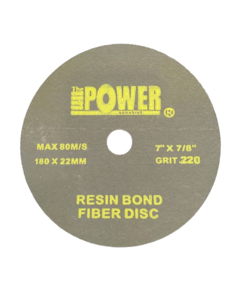 DISCO ABRASIVO FLEX 7" X 7/8" 180 X 22 MM GRIT-220 REF. 257 MARCA POWER