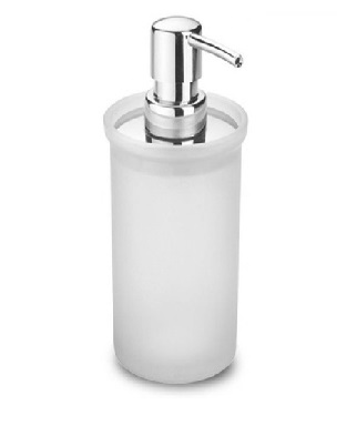 DISPENSADOR DE JABON DE VIDRIO MOD. KRIS REF. TA6150203 COD.218990 MARCA TATAY