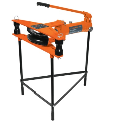 DOBLA TUBO HIDRAULICO HORIZONTAL 12 TON INCLUYE 6 DADOS REF.12882 MARCA TRUPER