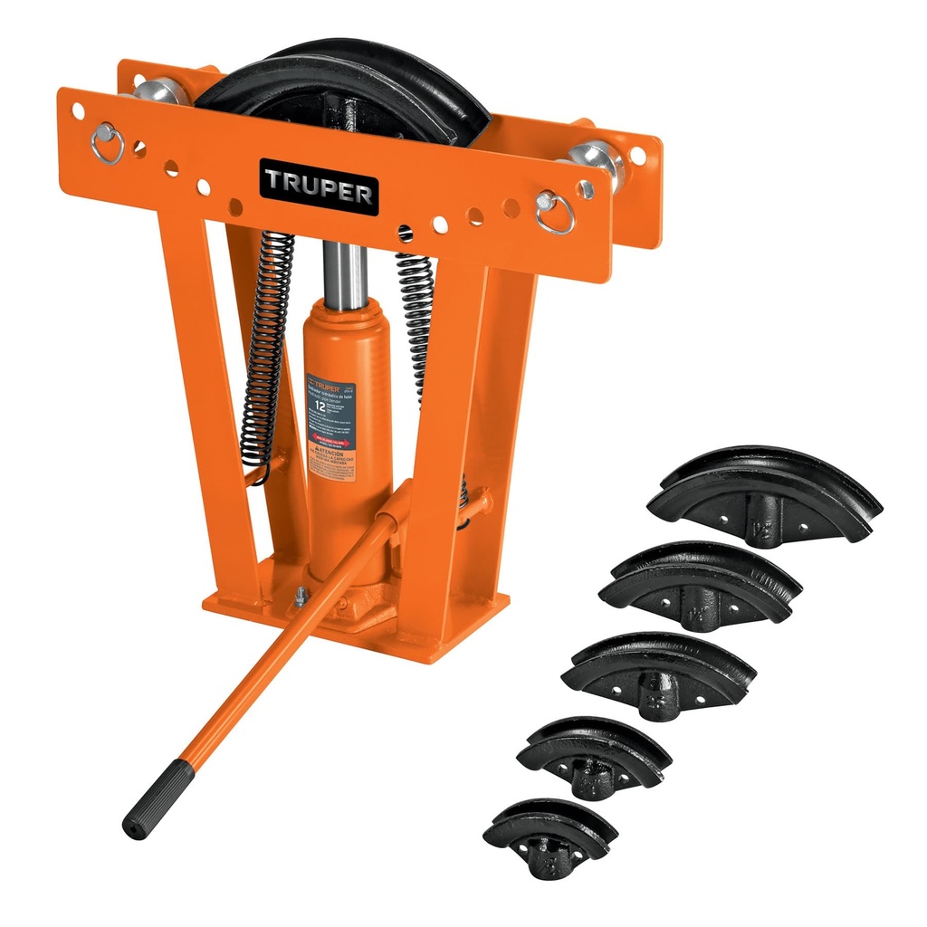 DOBLA TUBO HIDRAULICO 12 TON INCLUYE 6 DADOS Y PALANCA MOD. DT-12 REF. 12883 MARCA TRUPER