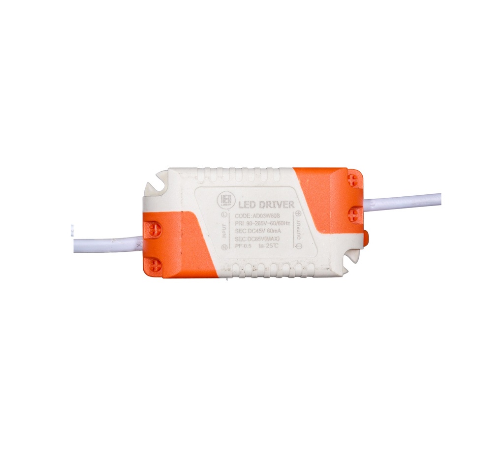 DRIVER DE ENERGIA / VOLTAJE 9W 90 - 265V REF. BAL03011 MARCA HEA LIGHT