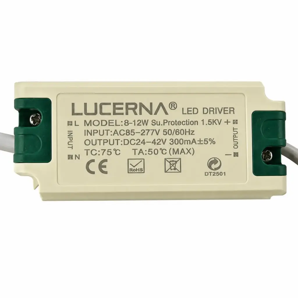 DRIVER 8-12W PARA PANELES LED MOD. DRIVER 8 12W REF. 92037040 MARCA LUCERNA
