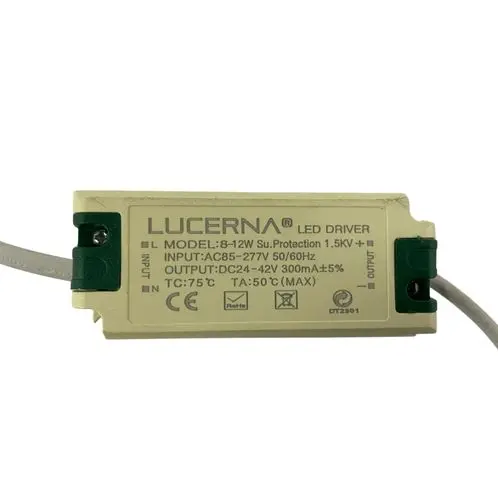 DRIVER 8-12W PARA PANELES LED MOD. DRIVER 8 12W REF. 92037040 MARCA LUCERNA