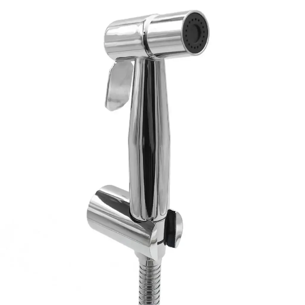 DUCHA TELEFONO MANGUERA 120 CM ACERO INOX. CROMADO # 304 REF. DUC.06.02 MARCA BARI