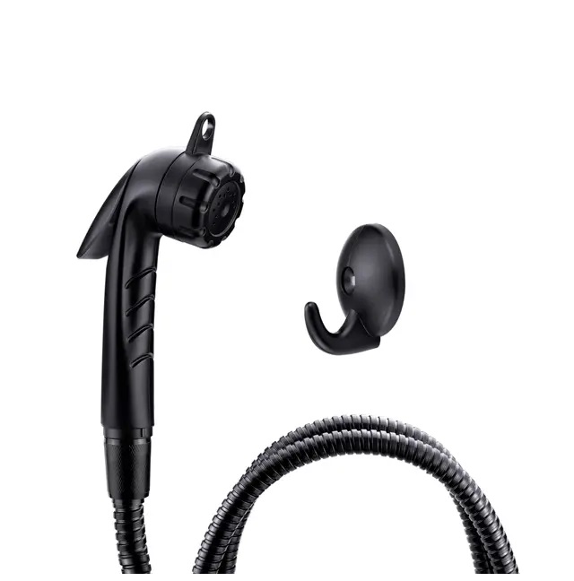 DUCHA TELEFONO ITALY BLACK CON ARRESTO REF. GRI-0647 MARCA BELT-G