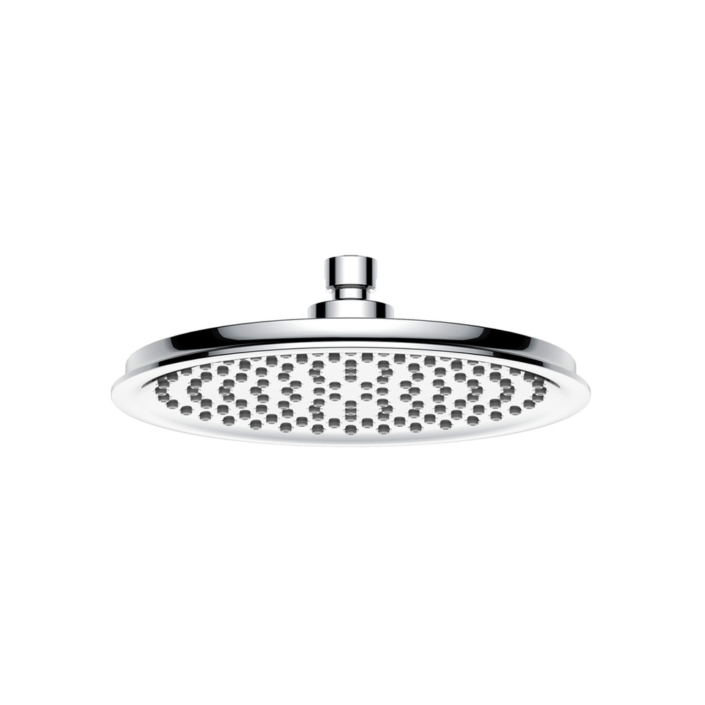 DUCHA / REGADERA ANTICALCAREO REDONDA DE 8" SERIE AMALFI REF. BM-A13001 MARCA BM