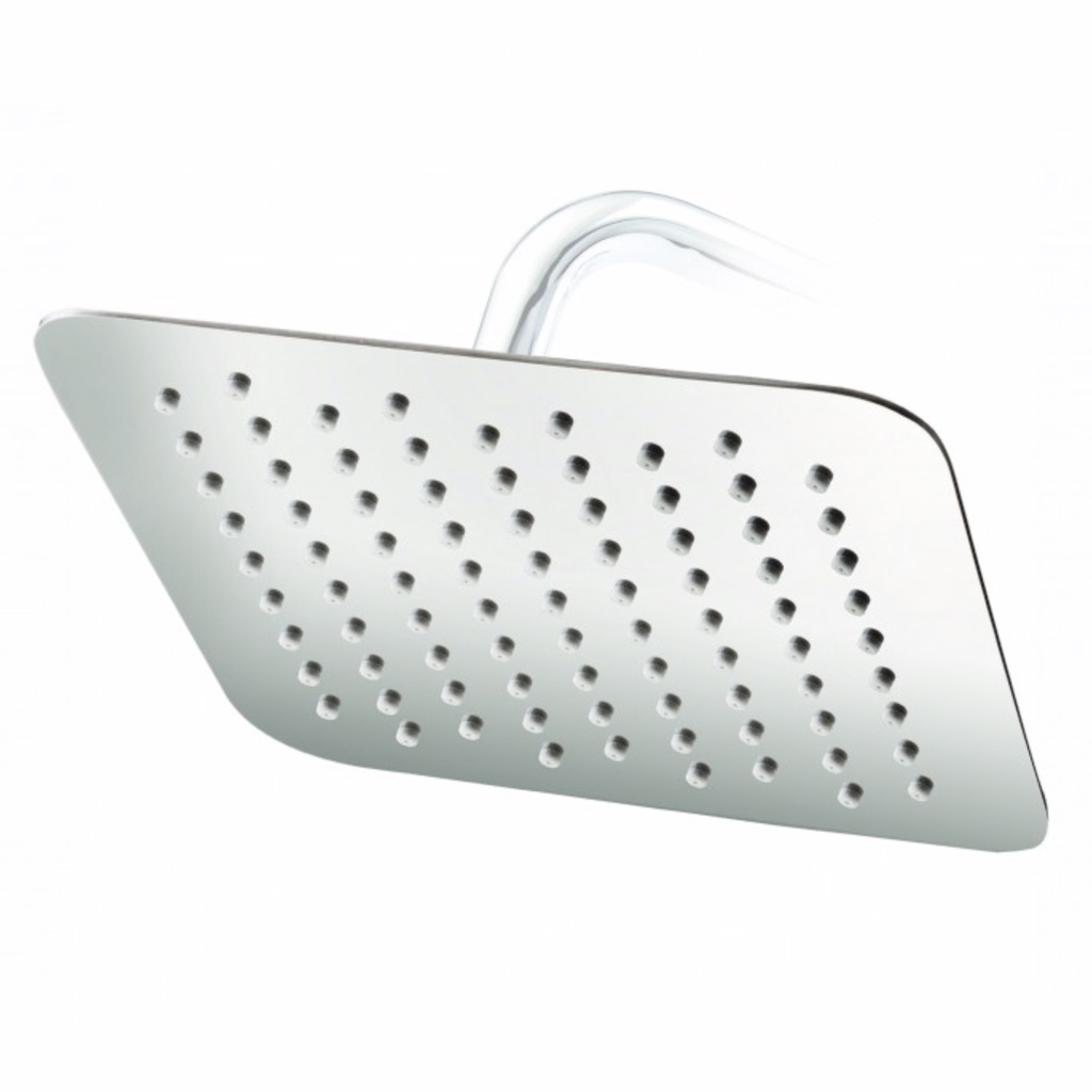 DUCHA / REGADERA PLANA CUADRADA DE 8" SERIE CAPRI REF. BM-FTCXC MARCA BM