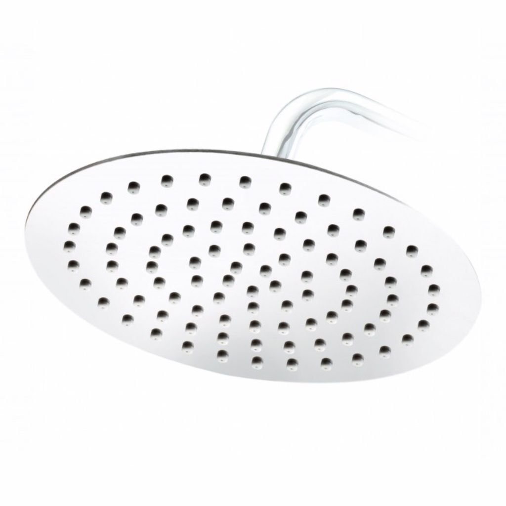 DUCHA / REGADERA PLANA REDONDA DE 8" SERIE CAPRI REF. BM-FTCXR MARCA BM