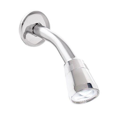 DUCHA / REGADERA CON BRAZO + ROSETA PLASTICA CROMADA REF. REG-03 MARCA FERMETAL