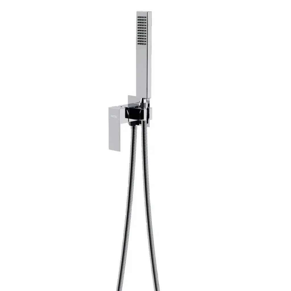 DUCHA TELEFONO DE MANO CON MEZCLADOR CROMADO SERIE KUBE GRI REF. NVGRI9811 MARCA NOVA
