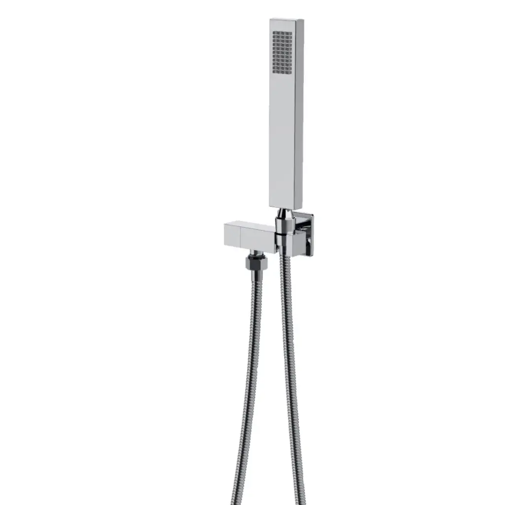 DUCHA TELEFONO DE MANO ACERO INOX SERIE KUBE GRI CHROME / CROMADO REF. NVGRI9812 MARCA NOVA