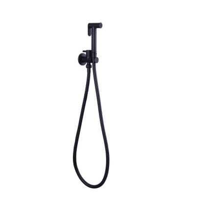 DUCHA TELEFONO DE MANO ACERO INOX SERIE KUBE GRI NOIR / NEGRO MATE REF. NVGRI9858 MARCA NOVA