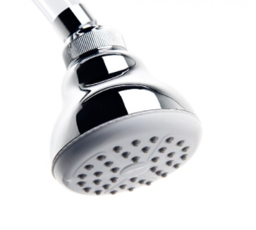 DUCHA / REGADERA ANTICALCAREA CROMO REDONDA MOD. VANITY REF. TA3370009 COD. 370094 MARCA TATAY