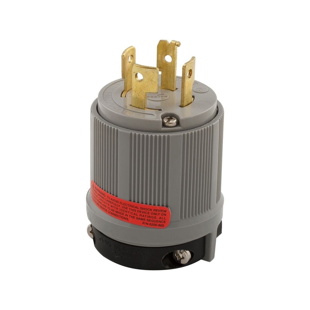 ENCHUFE DE BLOQUEO 20 AMP TRIFASICO AGARRE DE SEGURIDAD REF. 7411C / 678856 / ENC-728 MARCA EATON