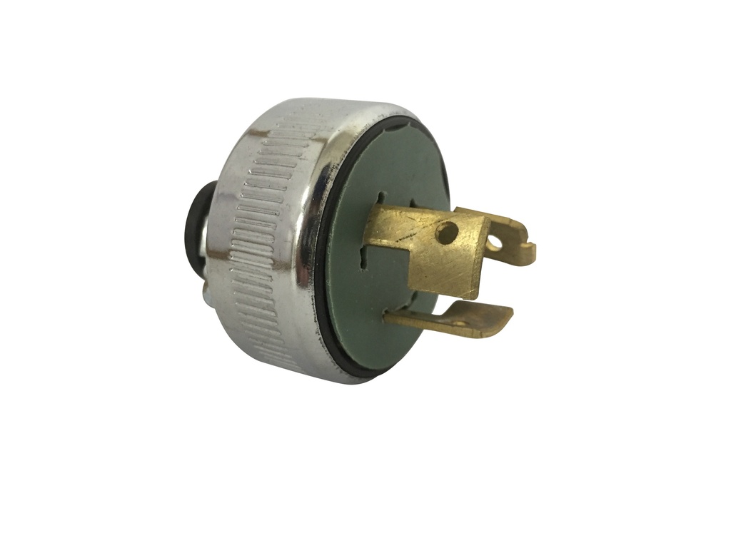 ENCHUFE INDUSTRIAL 3 POLOS MEDIA VUELTA ACERO INOX 20 AMP 125 - 250 V REF. KOB-109 MARCA KOBY