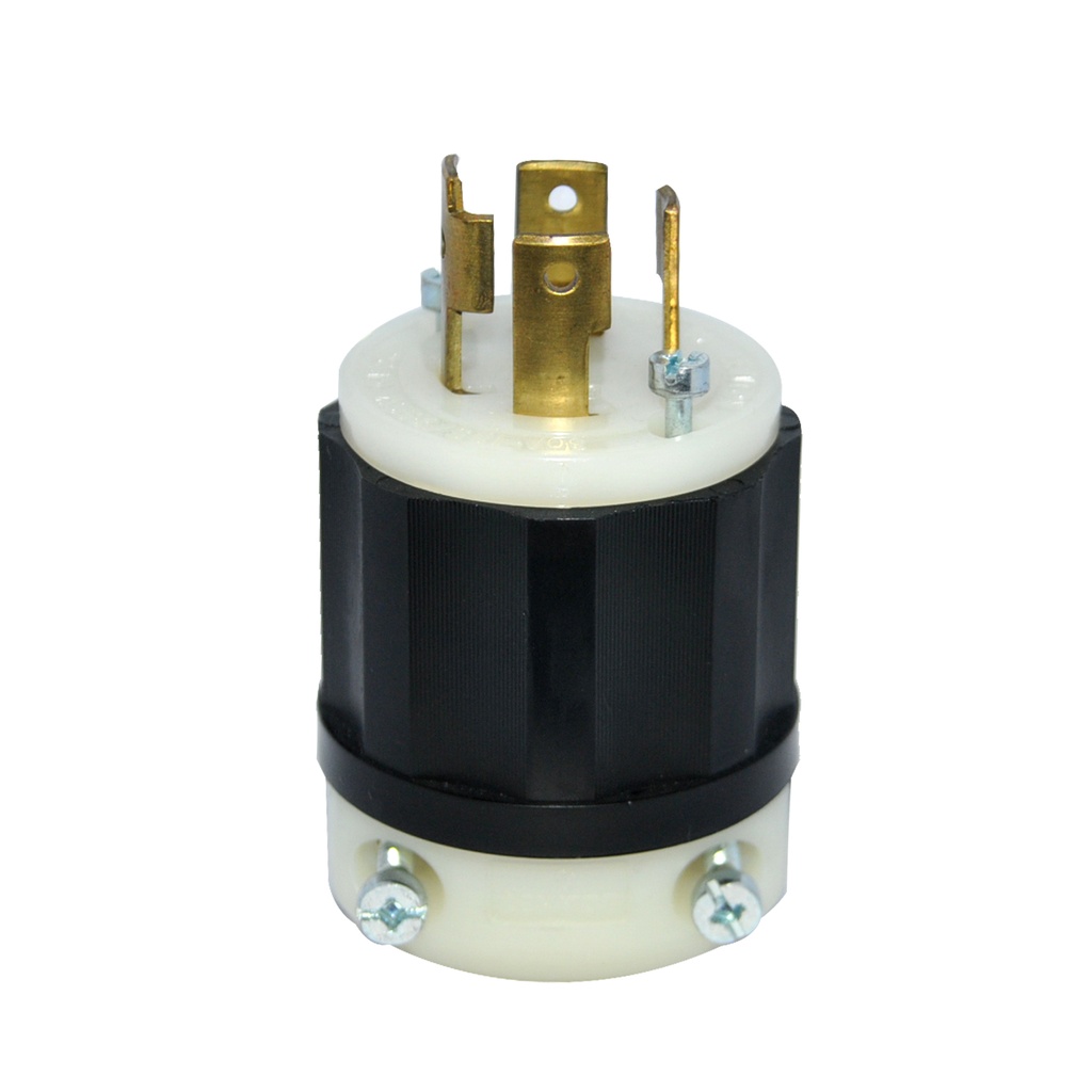 ENCHUFE INDUSTRIAL 4 POLOS MEDIA VUELTA 4 X 30 AMP L1430P 30 A 125 -250 VAC REF.27110 MARCA LEVITON