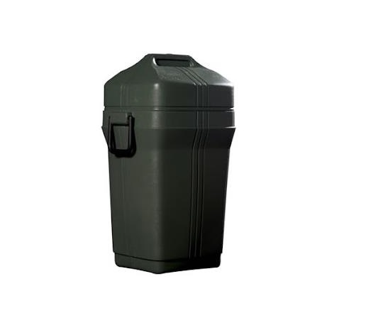 ENVASE MULTIUSO 75 LTS 41 X 34 X 78.8 CM COLOR VERDE REF. ENV-800 MARCA DECOCAR