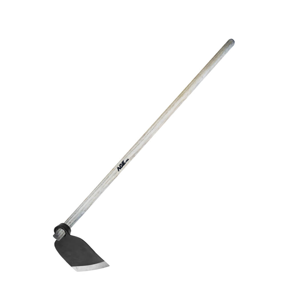 ESCARDILLA AGRICOLA GRANDE CON CABO DE MADERA 1.35 MTS REF. AGHHESAG001M MARCA AGE USA