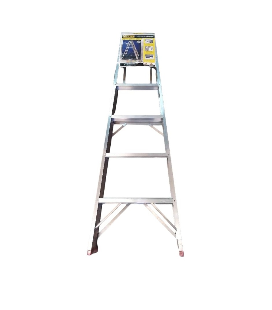 ESCALERA TIPO TIJERA ALUMINIO STANDARD 6 TRAMOS 180 CM X 30 CM REF. CV06 MARCA ALADINO
