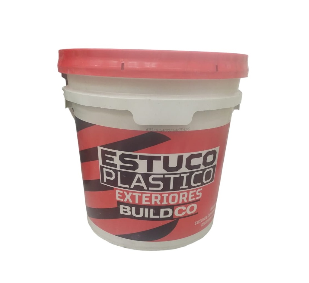 ESTUCO PARA EXTERIOR CUÑETE 4 GL REF. PTBCOESPL4 MARCA BUILDCO