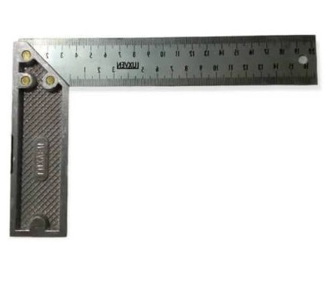 ESCUADRA PARA CARPINTERO CON REGLA 30 CM REF. 041630 MARCA LUXVEN