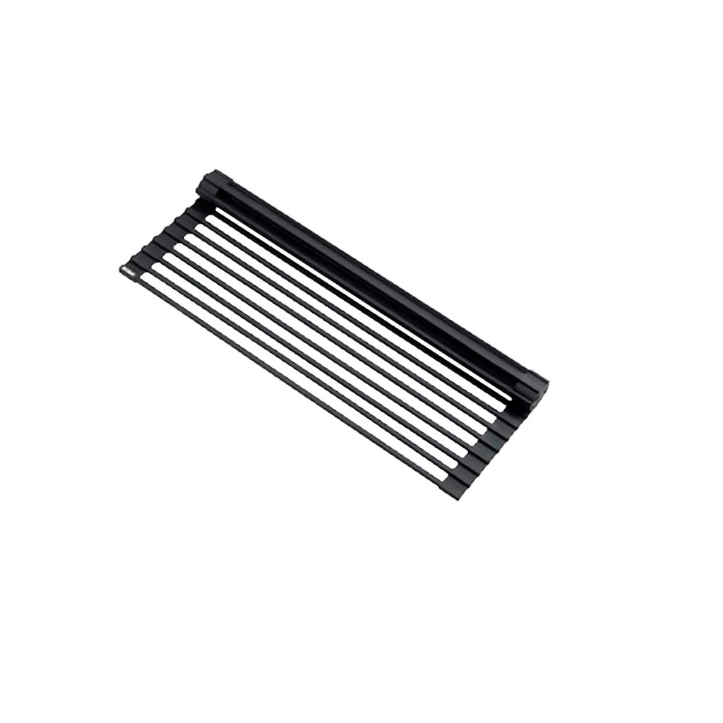 ESCURRIDOR ENRROLLABLE QM+ PARA FREGADERO DOBLE TINA 33" X 19" SERIE SUPREME MARCA QUALITY METAL