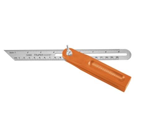 ESCUADRA FALSA 8" PROFESIONAL MOD. EFT-8" REF. 14382 MARCA TRUPER