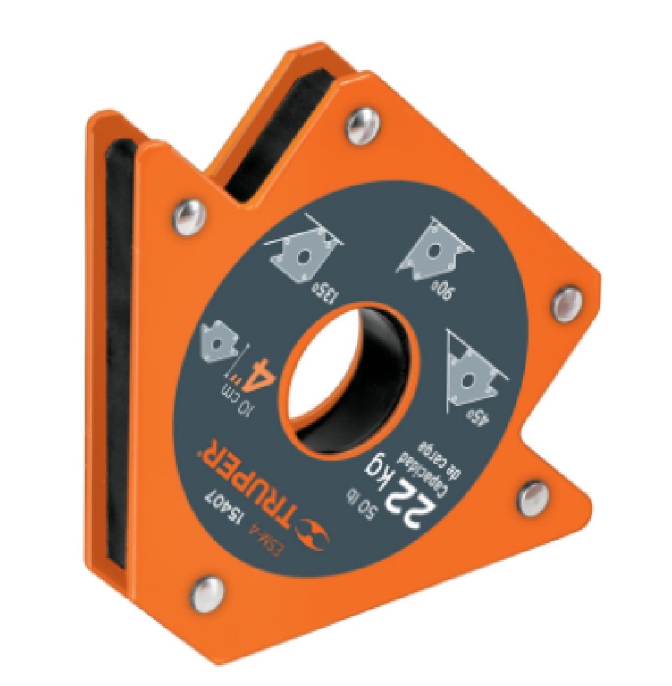 ESCUADRA MAGNETICA 4" X 22 KG MOD.ESM-4 REF. 15407 MARCA TRUPER