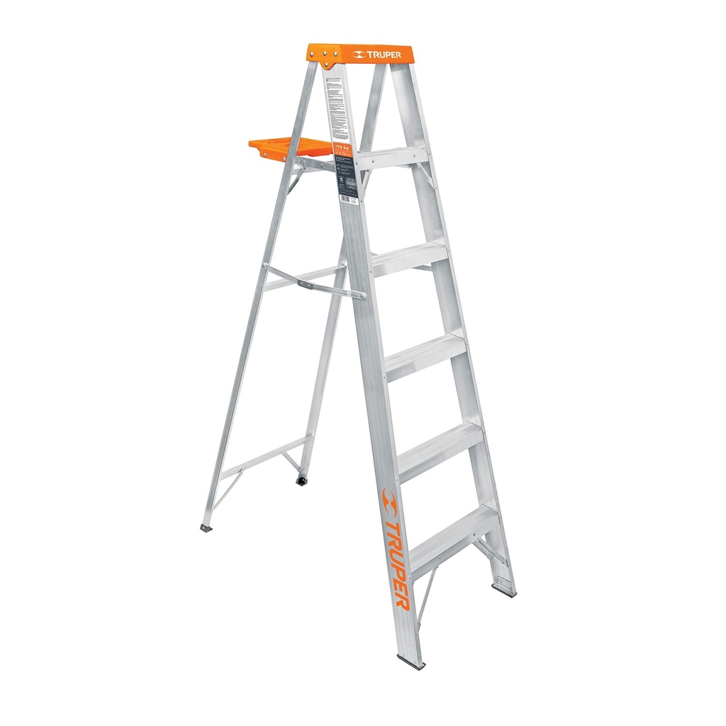 ESCALERA DE ALUMINIO TIPO TIJERA DE 6 TRAMOS REF. 16744 MARCA TRUPER