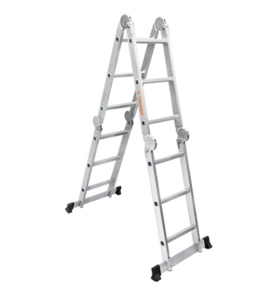 ESCALERA MULTIPOSICION DE ALUMINIO 12 TRAMOS TIPO I 10 POS EXT MOD.ESMU-112 REF.100495 MARCA TRUPER