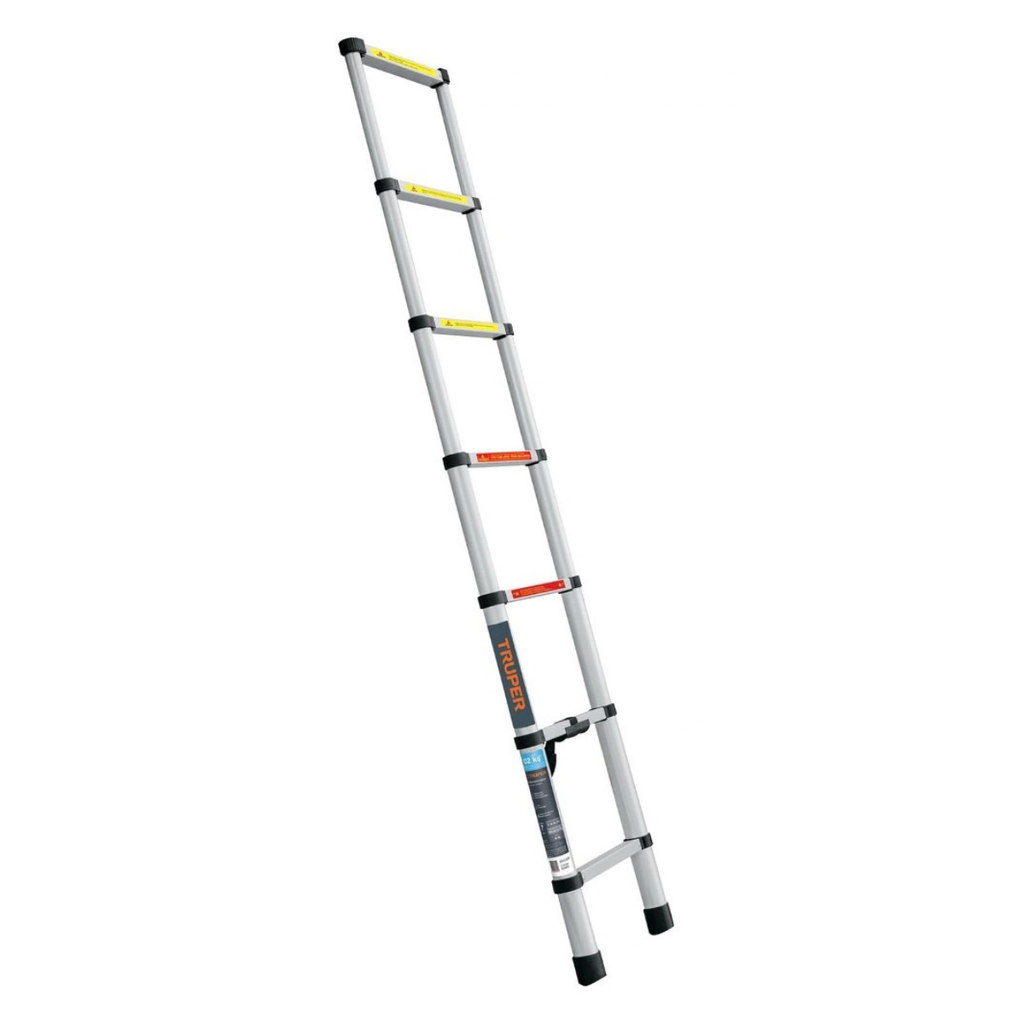 ESCALERA TELESCOPICA DE ALUMINIO 7 TRAMOS TIPO II MOD. ESTE-207 REF. 101903 MARCA TRUPER