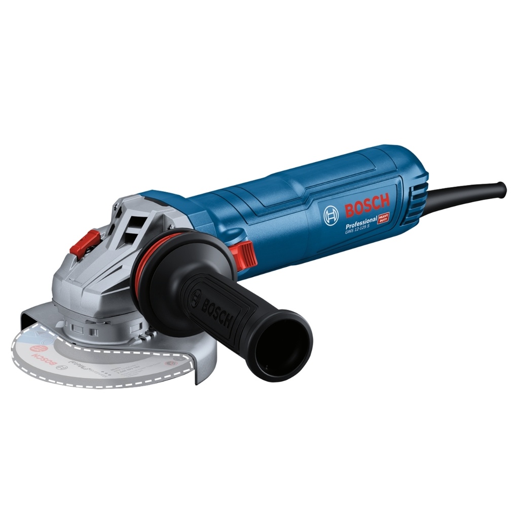 ESMERIL ANGULAR 5" 1200W M14 EN CAJA REF. GWS121-125 / 865876 / 240467 MARCA BOSCH