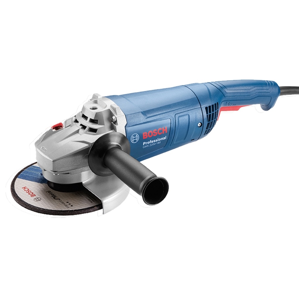 ESMERIL ANGULAR 7 " 2.200 W M14 8.500 RPM REF. GWS 2200-180 COD. 527031 REF. 865915 / 865928 MARCA BOSCH